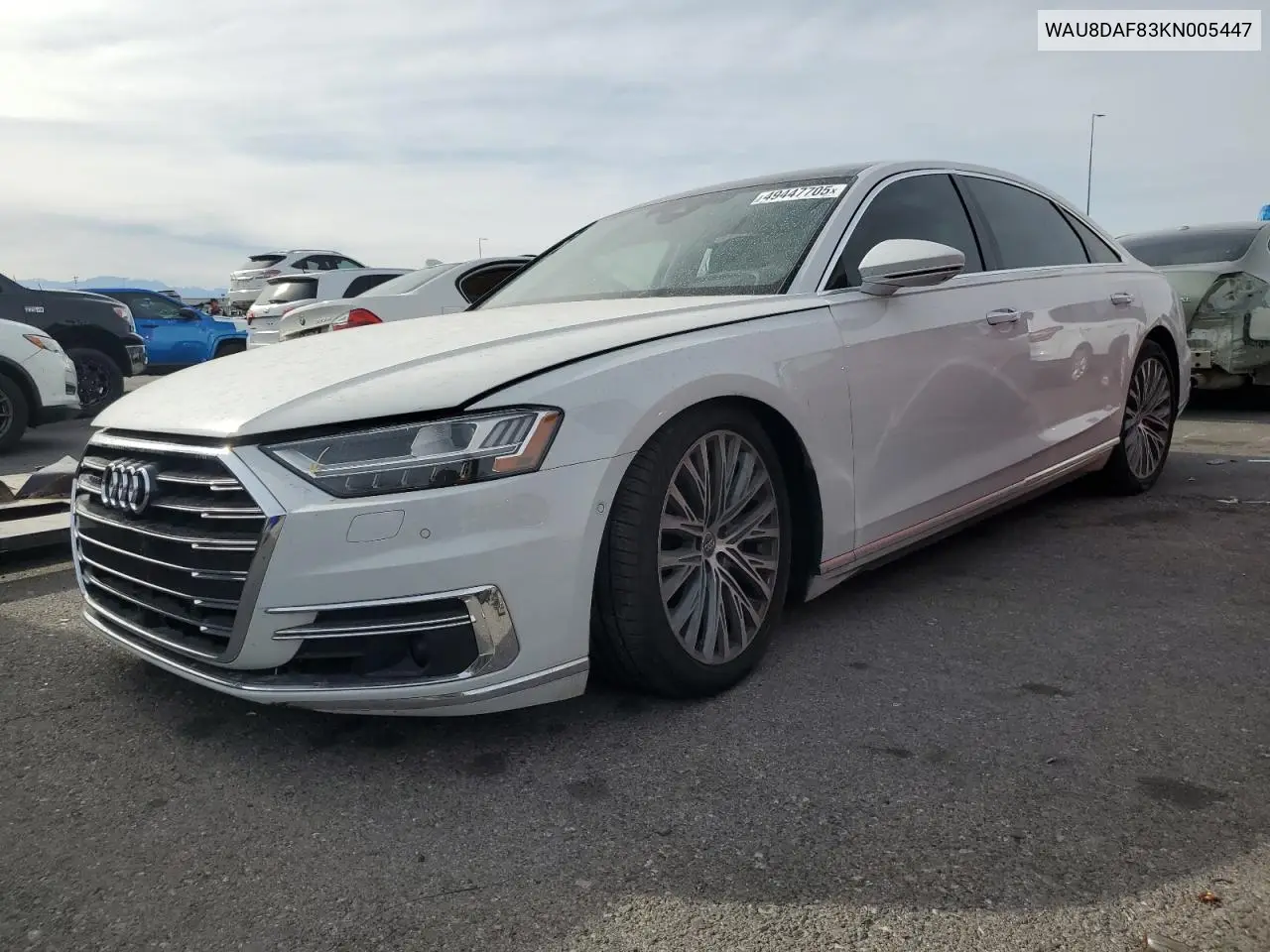 2019 Audi A8 L VIN: WAU8DAF83KN005447 Lot: 49447705