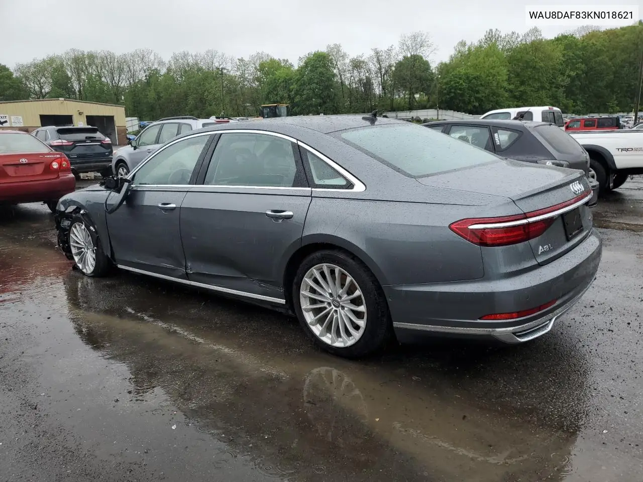 2019 Audi A8 L VIN: WAU8DAF83KN018621 Lot: 56592425
