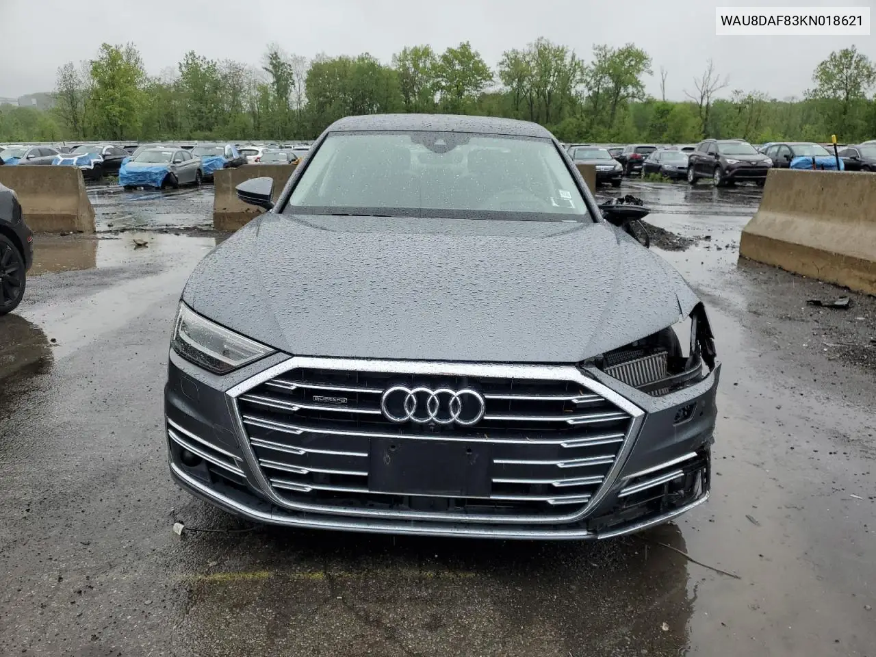 2019 Audi A8 L VIN: WAU8DAF83KN018621 Lot: 56592425