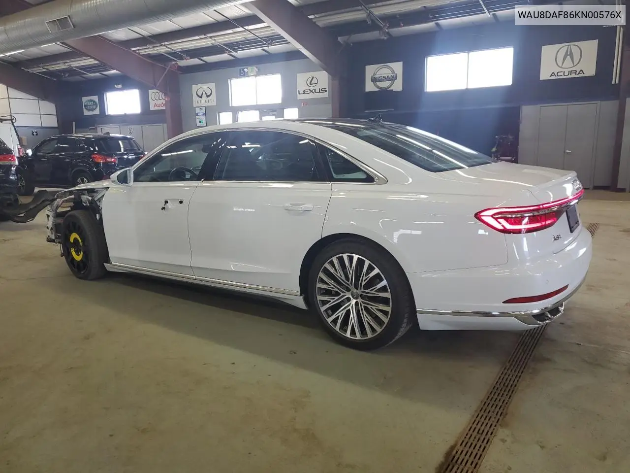 2019 Audi A8 L VIN: WAU8DAF86KN00576X Lot: 56853715