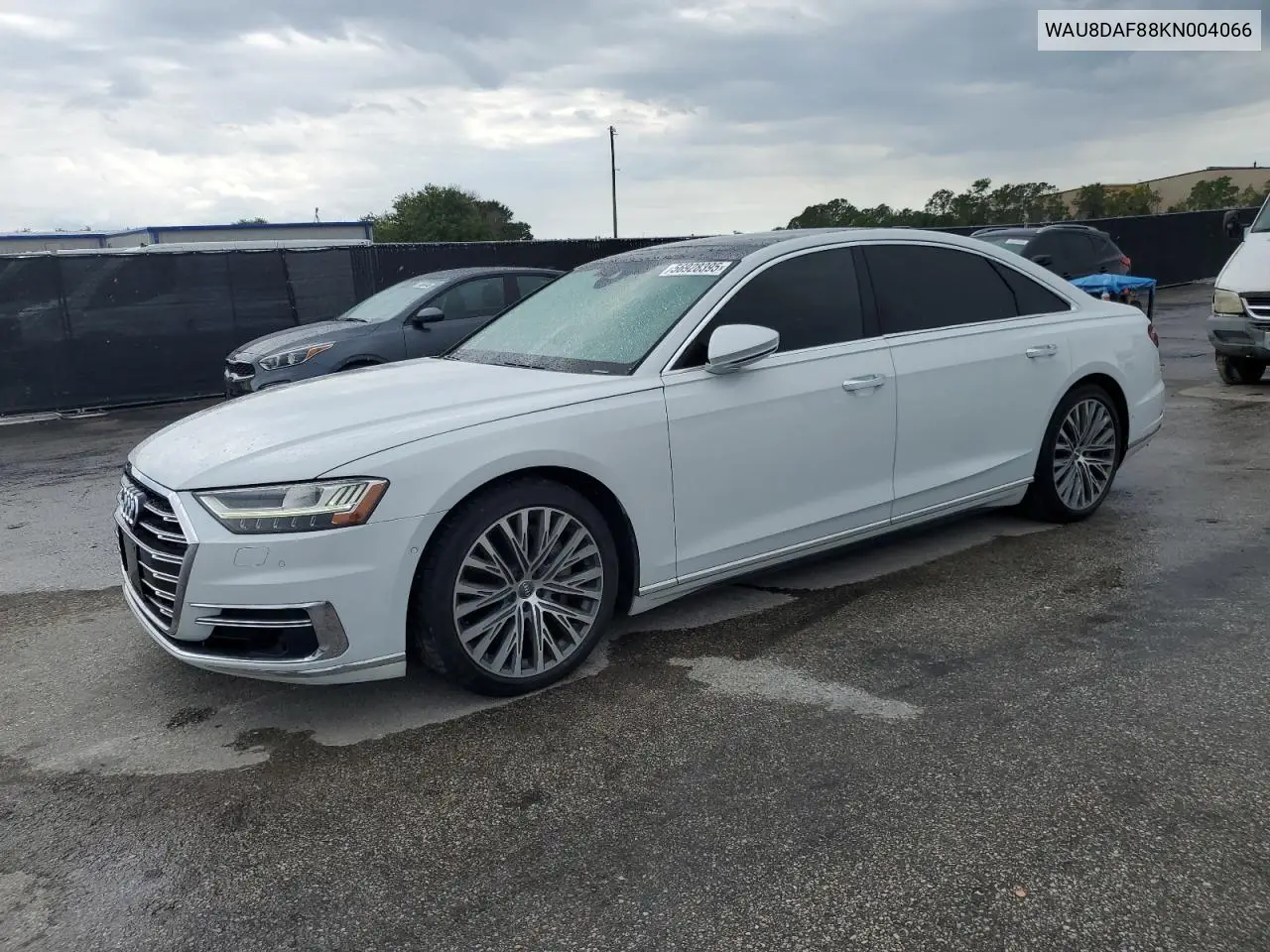 2019 Audi A8 L VIN: WAU8DAF88KN004066 Lot: 56928395