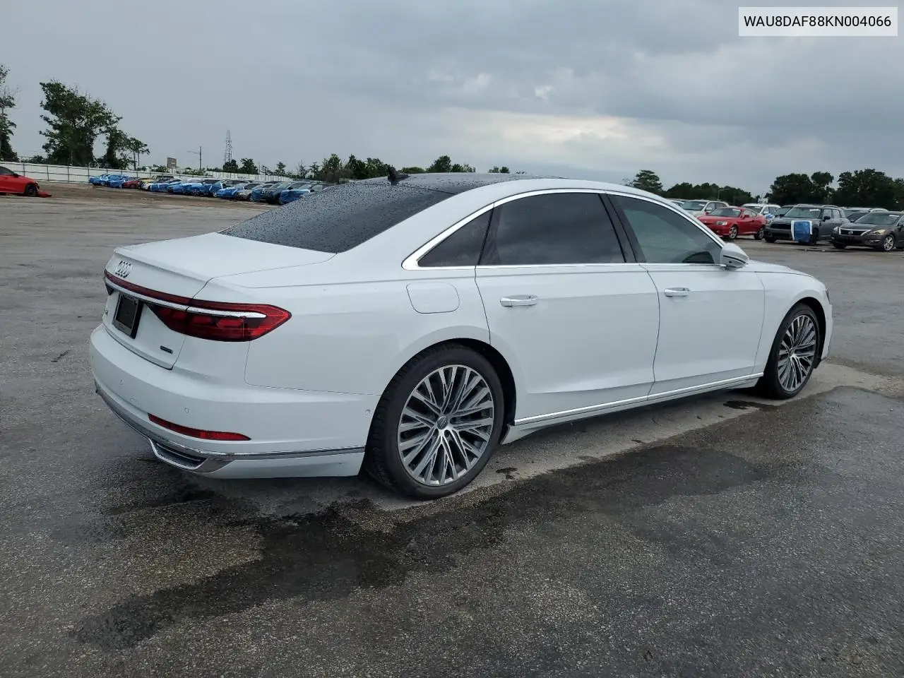 2019 Audi A8 L VIN: WAU8DAF88KN004066 Lot: 56928395