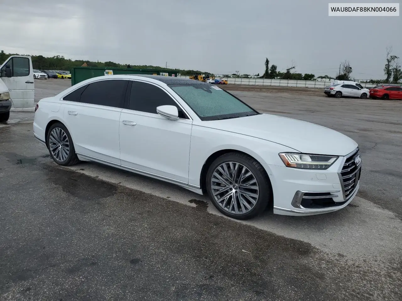 2019 Audi A8 L VIN: WAU8DAF88KN004066 Lot: 56928395