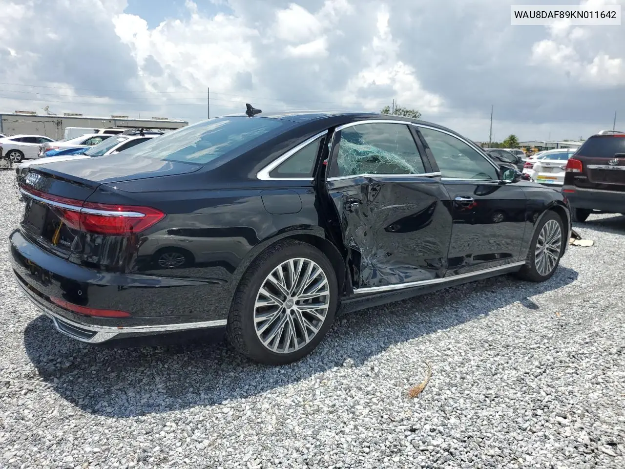 2019 Audi A8 L VIN: WAU8DAF89KN011642 Lot: 57915325
