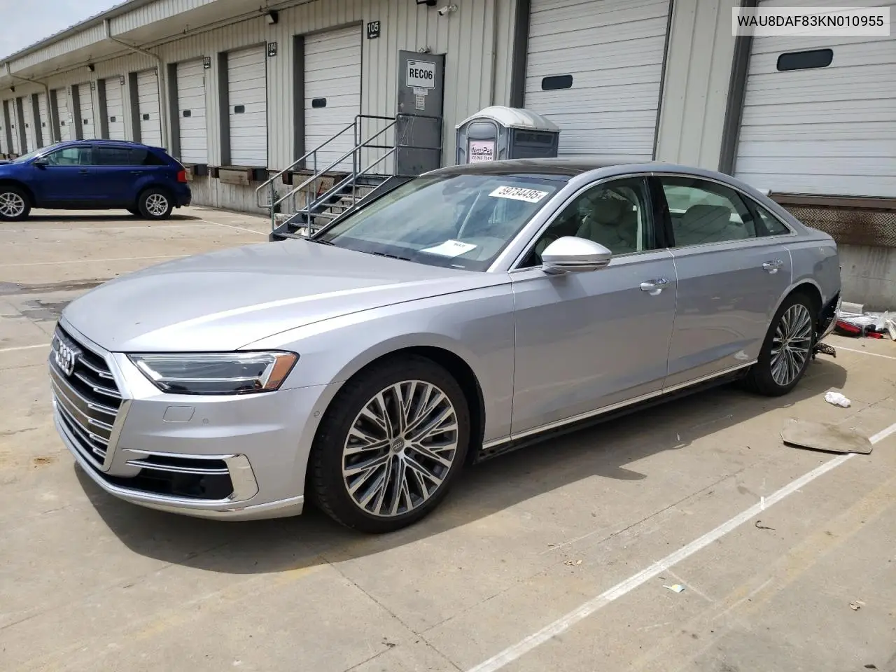 2019 Audi A8 L VIN: WAU8DAF83KN010955 Lot: 59734495