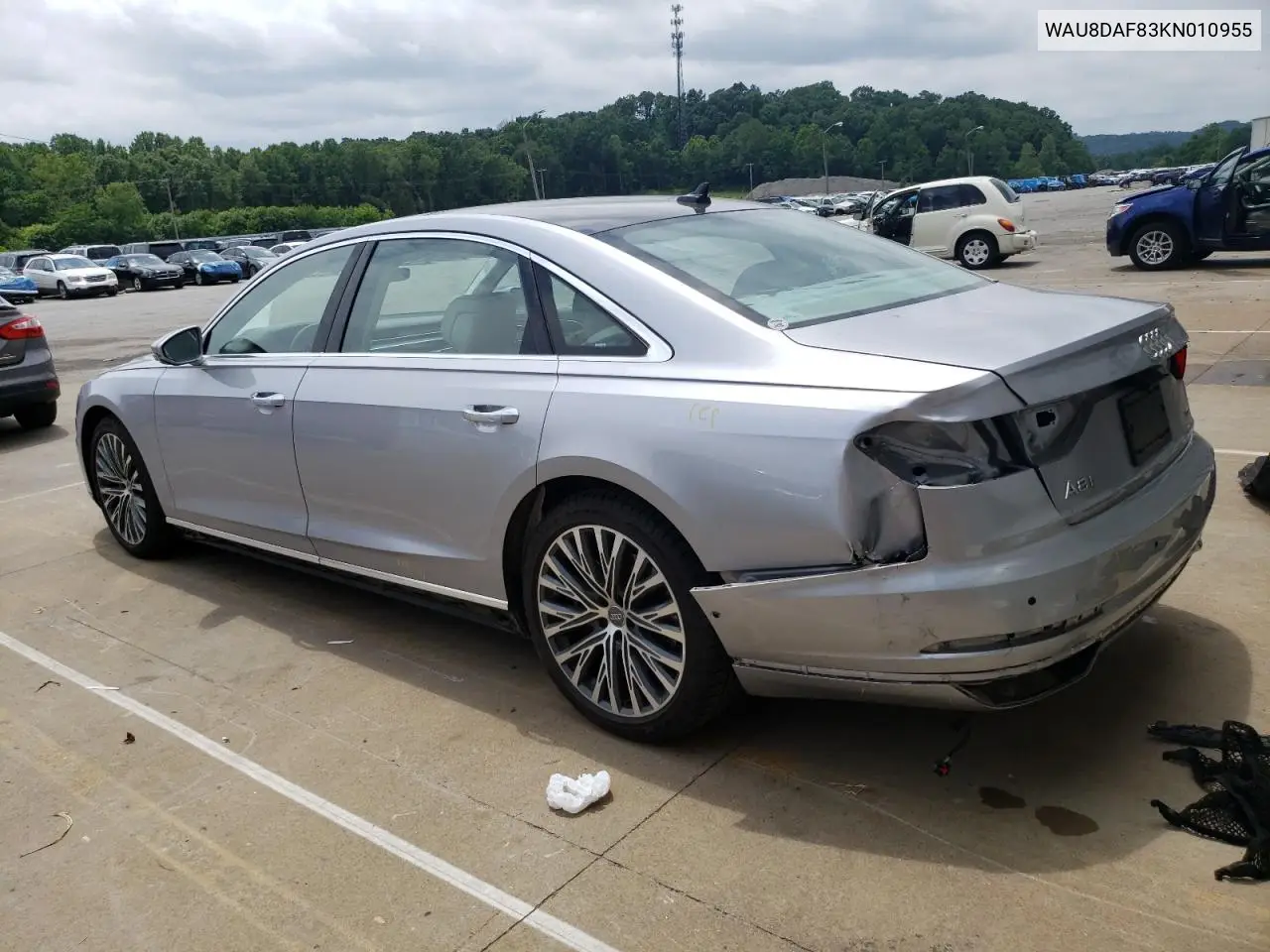 2019 Audi A8 L VIN: WAU8DAF83KN010955 Lot: 59734495