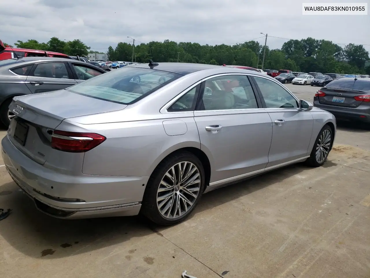 2019 Audi A8 L VIN: WAU8DAF83KN010955 Lot: 59734495