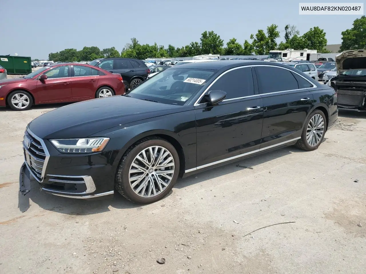 2019 Audi A8 L VIN: WAU8DAF82KN020487 Lot: 60214005