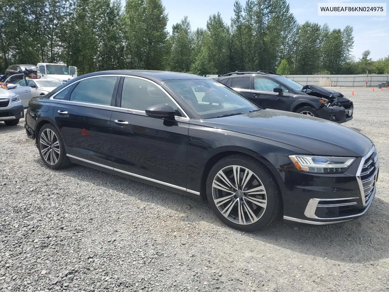 2019 Audi A8 L VIN: WAU8EAF86KN024975 Lot: 60498595