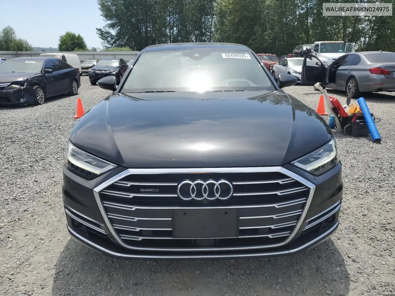 2019 Audi A8 L VIN: WAU8EAF86KN024975 Lot: 60498595
