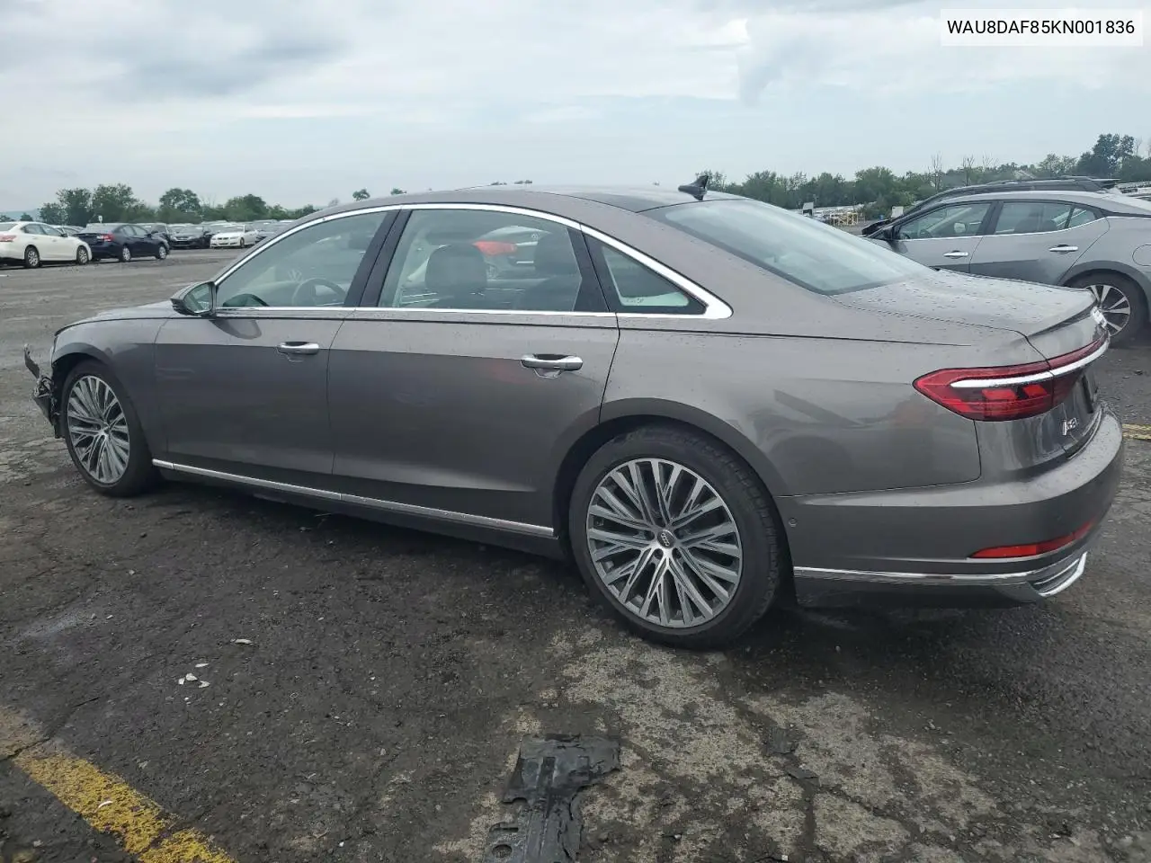 2019 Audi A8 L VIN: WAU8DAF85KN001836 Lot: 62670185