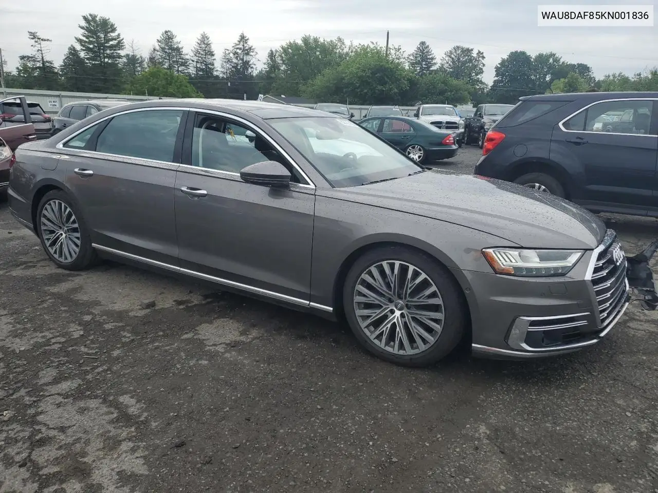 2019 Audi A8 L VIN: WAU8DAF85KN001836 Lot: 62670185