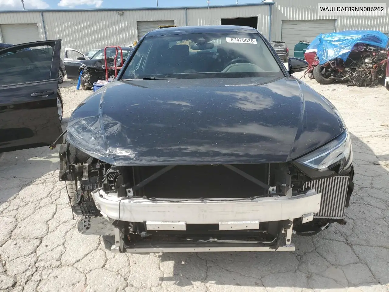 2022 Audi A8 L VIN: WAULDAF89NN006262 Lot: 57478025