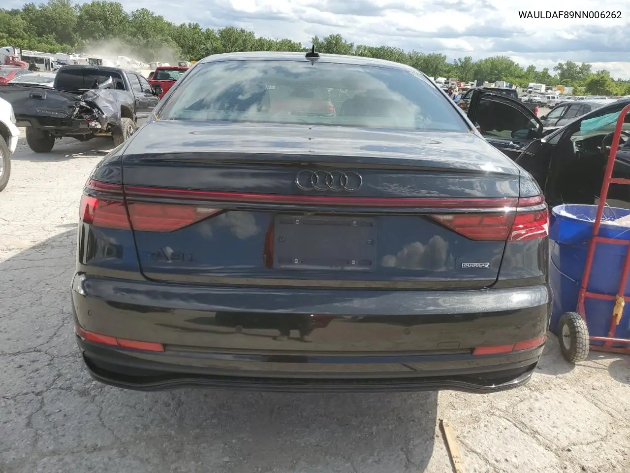2022 Audi A8 L VIN: WAULDAF89NN006262 Lot: 57478025