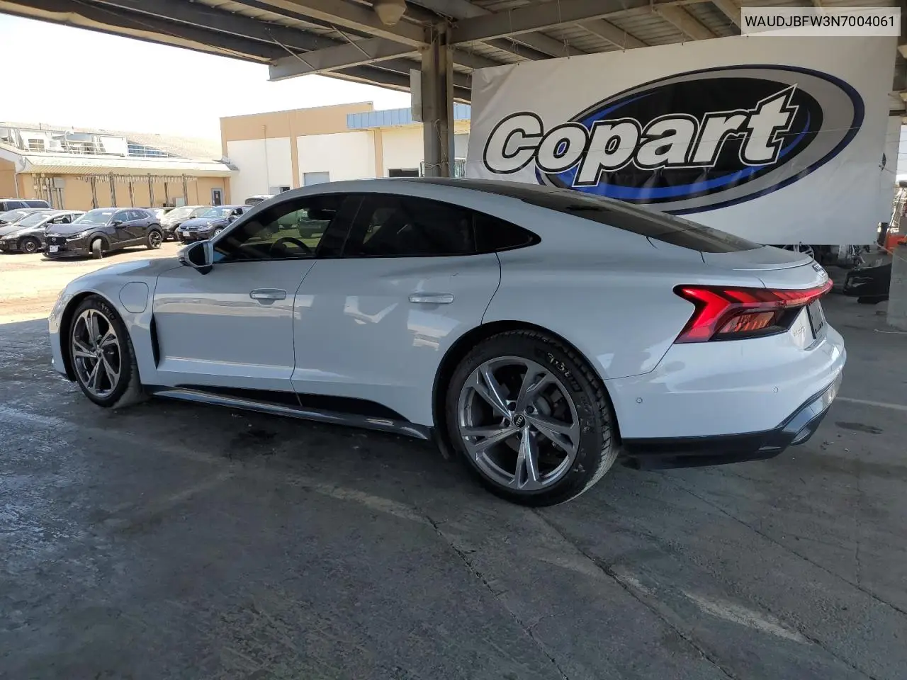 2022 Audi E-Tron Gt Prestige VIN: WAUDJBFW3N7004061 Lot: 62935025