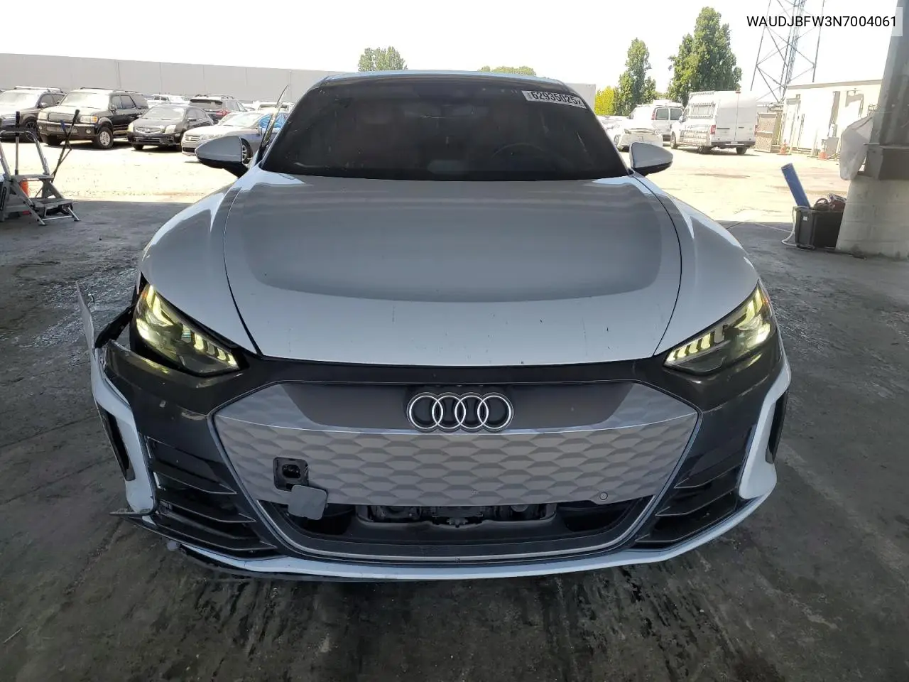 2022 Audi E-Tron Gt Prestige VIN: WAUDJBFW3N7004061 Lot: 62935025