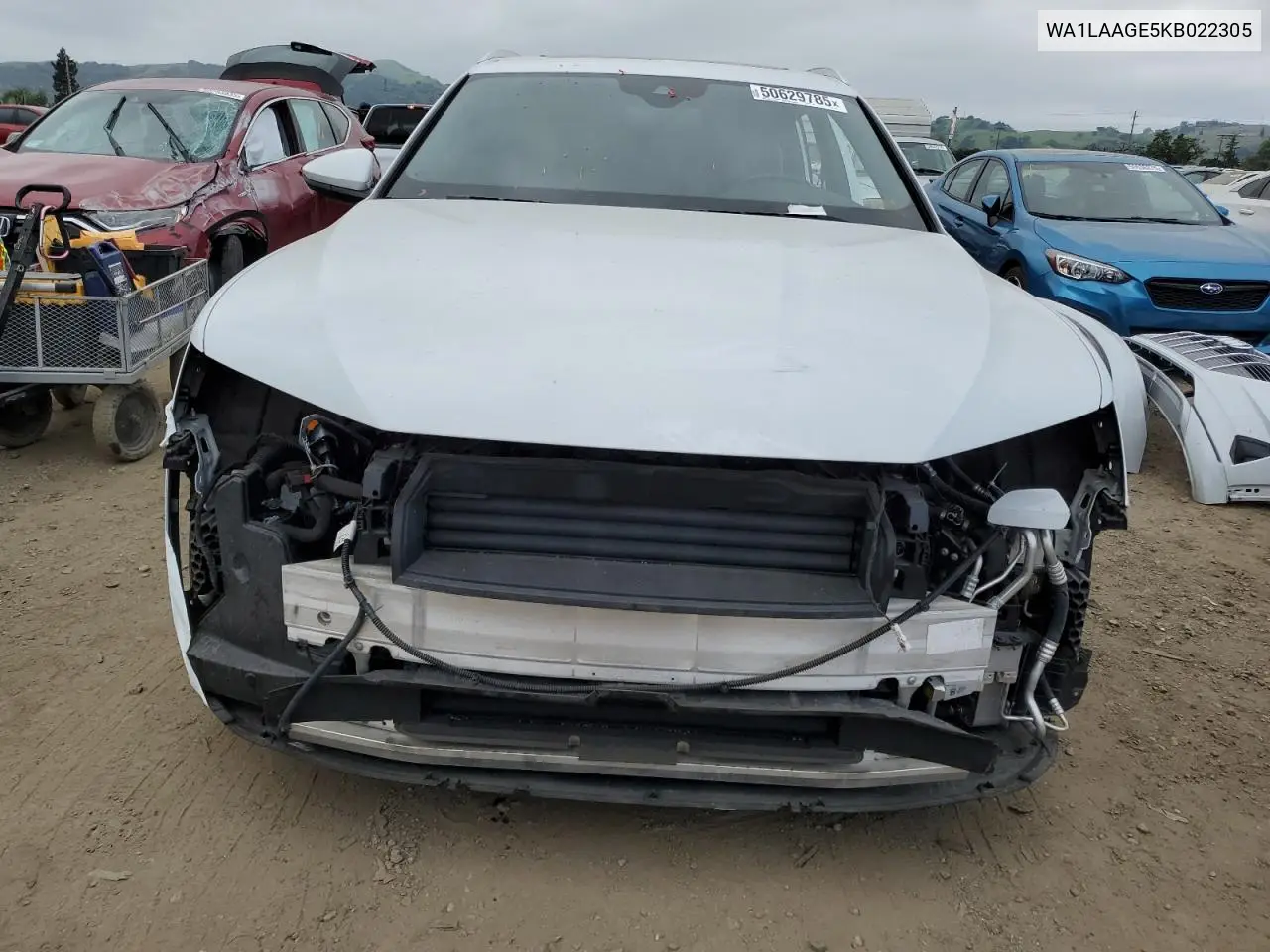 2019 Audi E-Tron Premium Plus VIN: WA1LAAGE5KB022305 Lot: 50629785