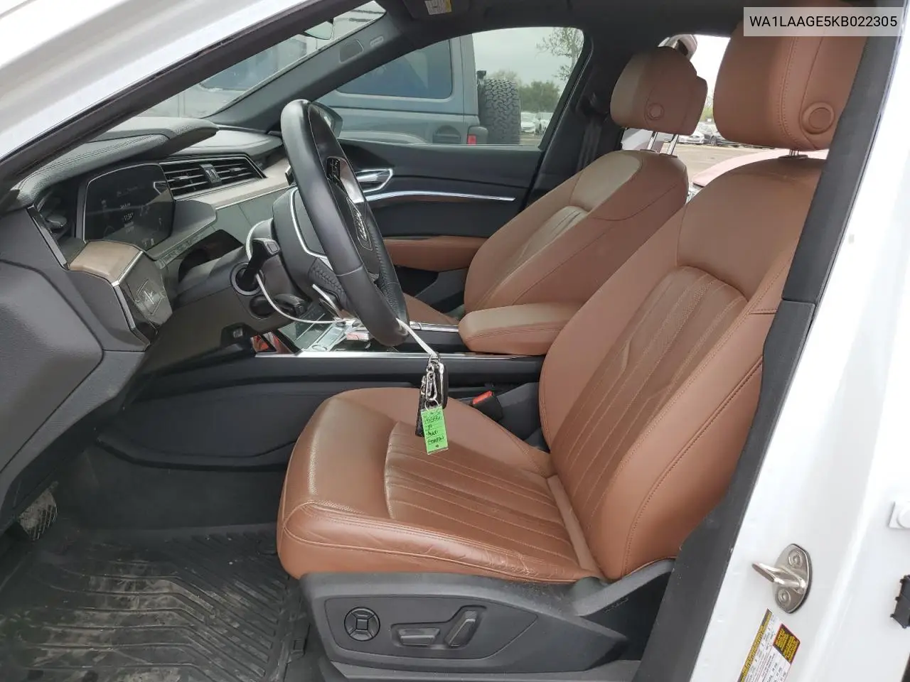 2019 Audi E-Tron Premium Plus VIN: WA1LAAGE5KB022305 Lot: 50629785