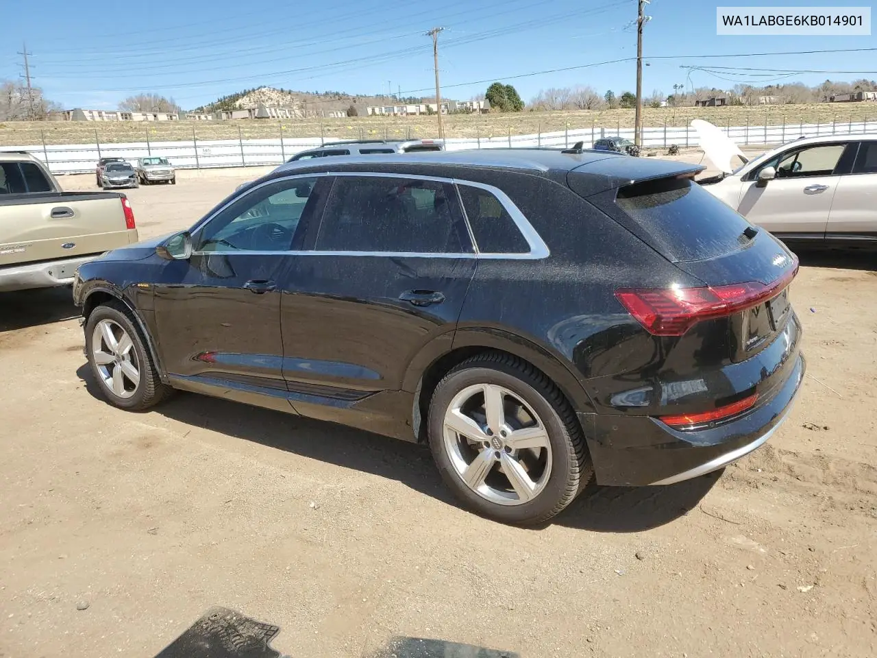 2019 Audi E-Tron Premium Plus VIN: WA1LABGE6KB014901 Lot: 50910225