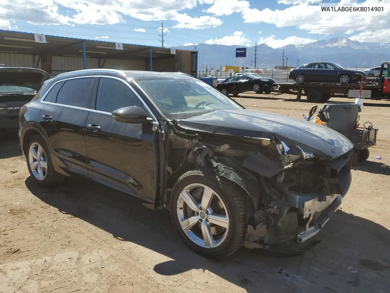 2019 Audi E-Tron Premium Plus VIN: WA1LABGE6KB014901 Lot: 50910225
