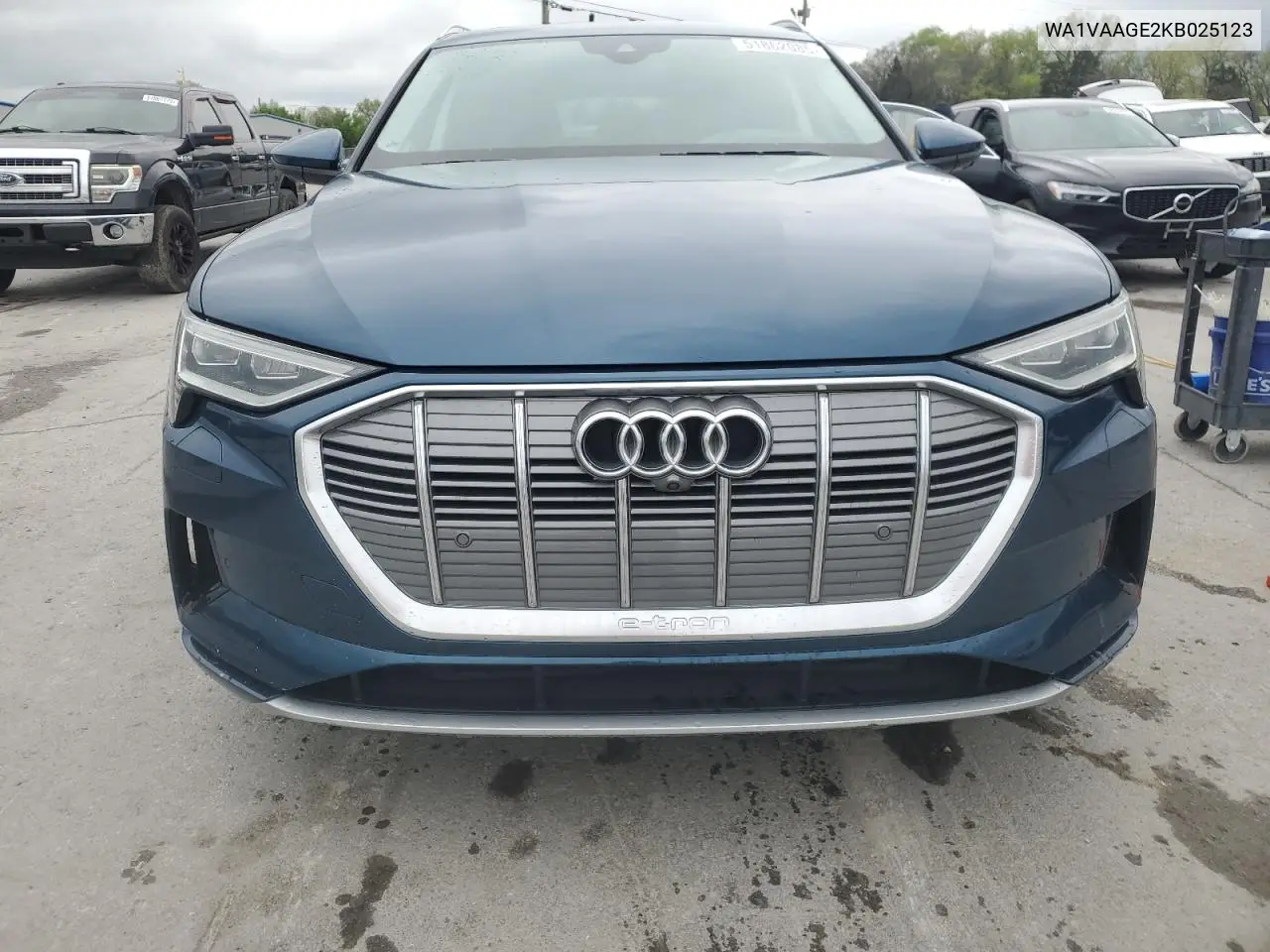 2019 Audi E-Tron Prestige VIN: WA1VAAGE2KB025123 Lot: 51862085