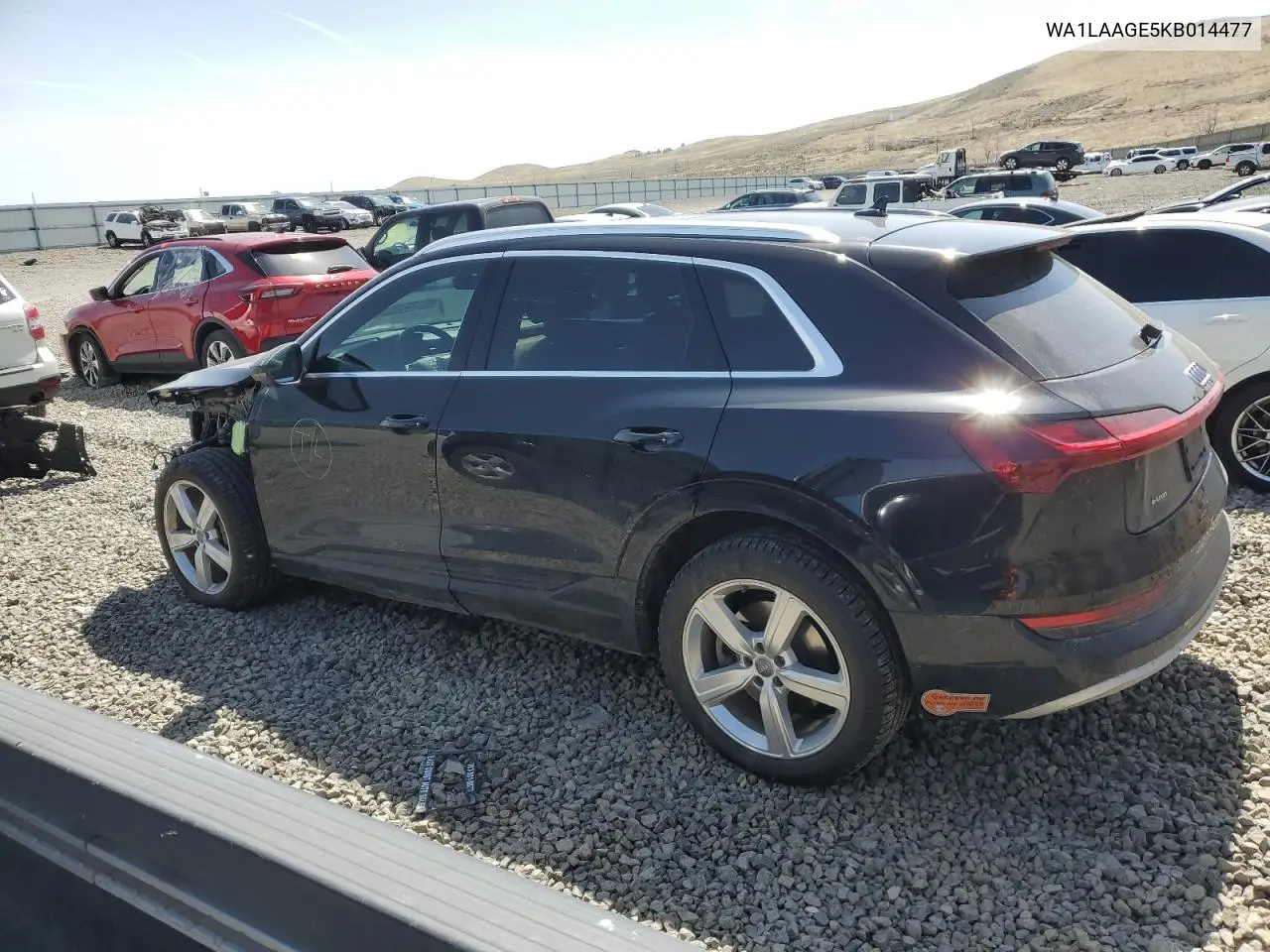 2019 Audi E-Tron Premium Plus VIN: WA1LAAGE5KB014477 Lot: 52160195