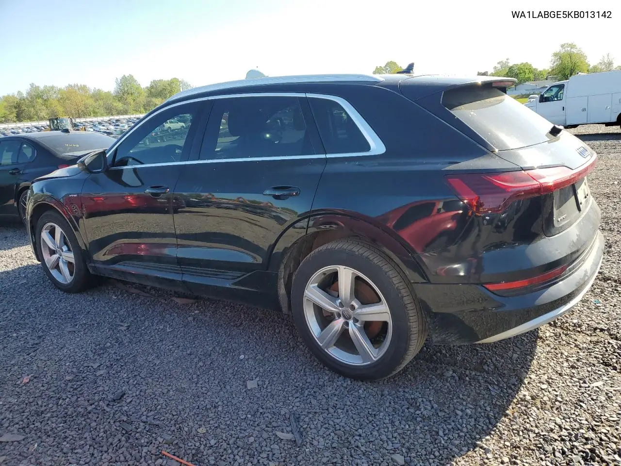 2019 Audi E-Tron Premium Plus VIN: WA1LABGE5KB013142 Lot: 52452085