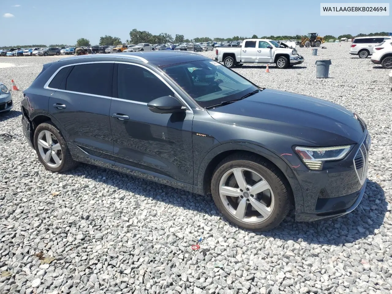 2019 Audi E-Tron Premium Plus VIN: WA1LAAGE8KB024694 Lot: 54429195