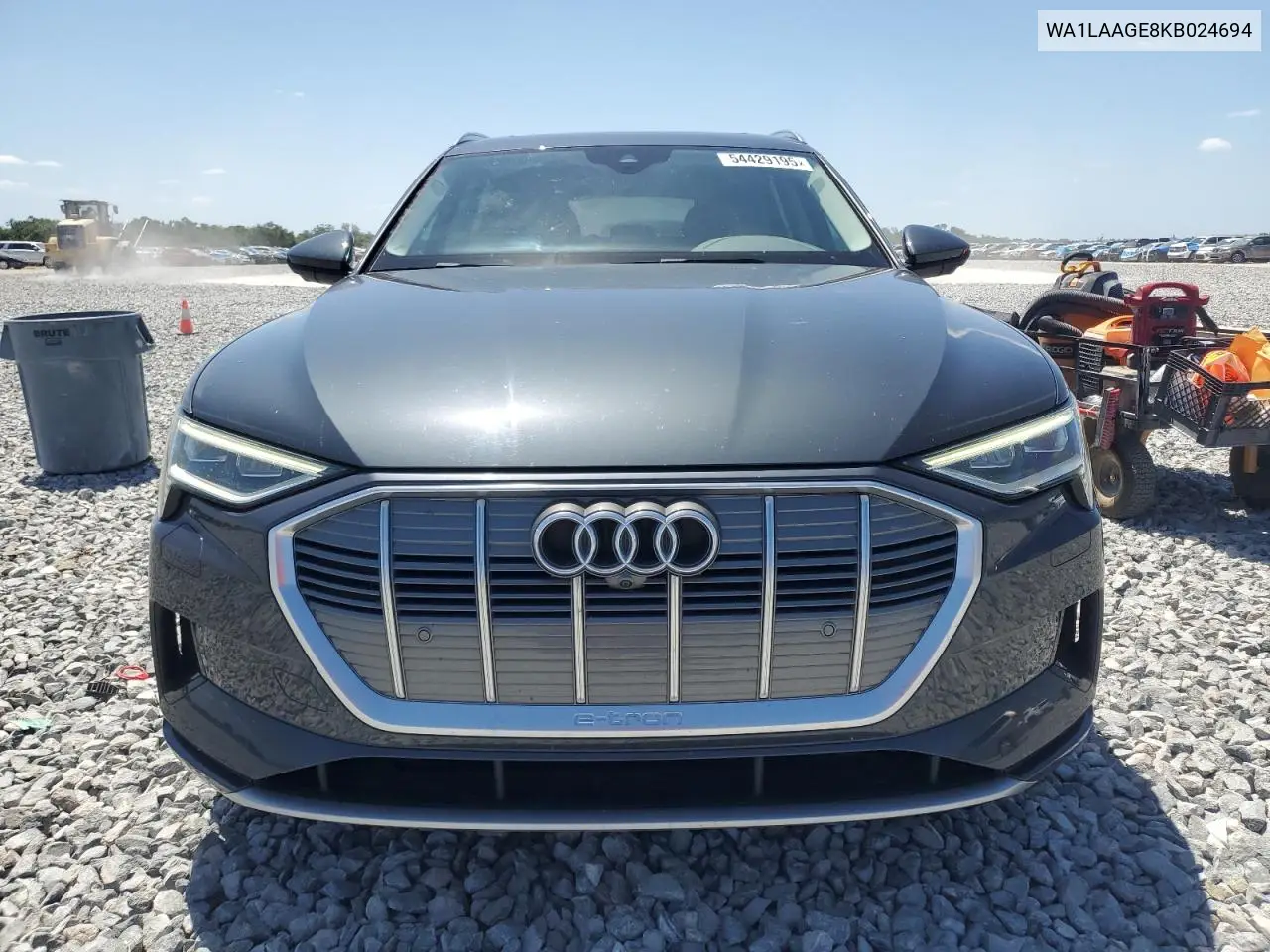 2019 Audi E-Tron Premium Plus VIN: WA1LAAGE8KB024694 Lot: 54429195