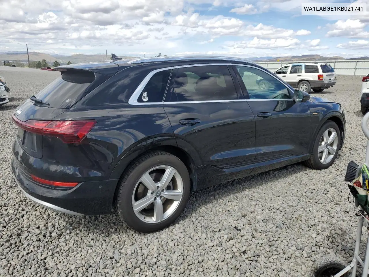 2019 Audi E-Tron Premium Plus VIN: WA1LABGE1KB021741 Lot: 54774875