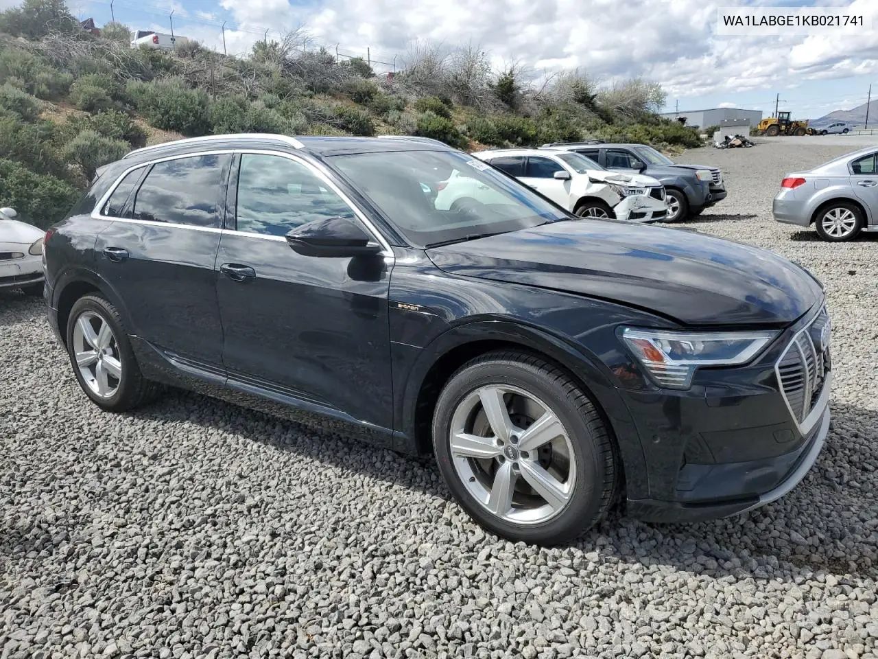2019 Audi E-Tron Premium Plus VIN: WA1LABGE1KB021741 Lot: 54774875