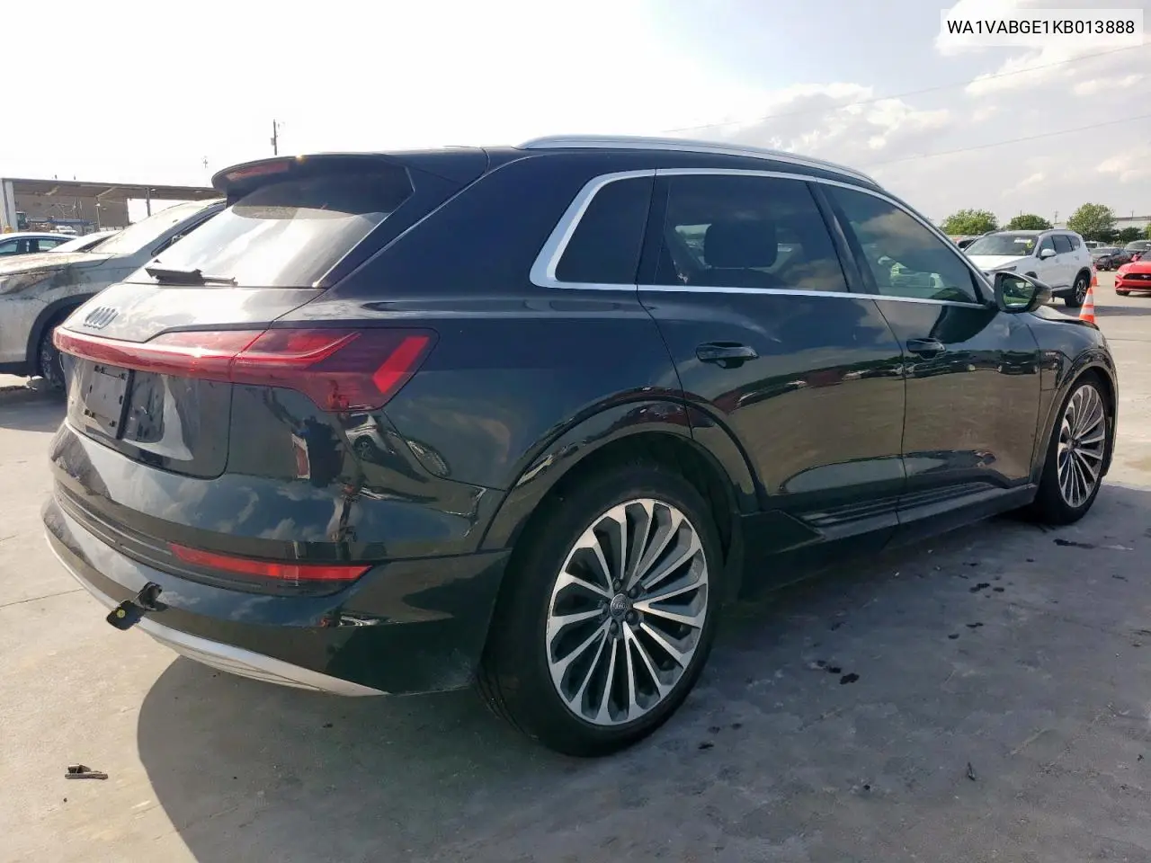 2019 Audi E-Tron Prestige VIN: WA1VABGE1KB013888 Lot: 55246035