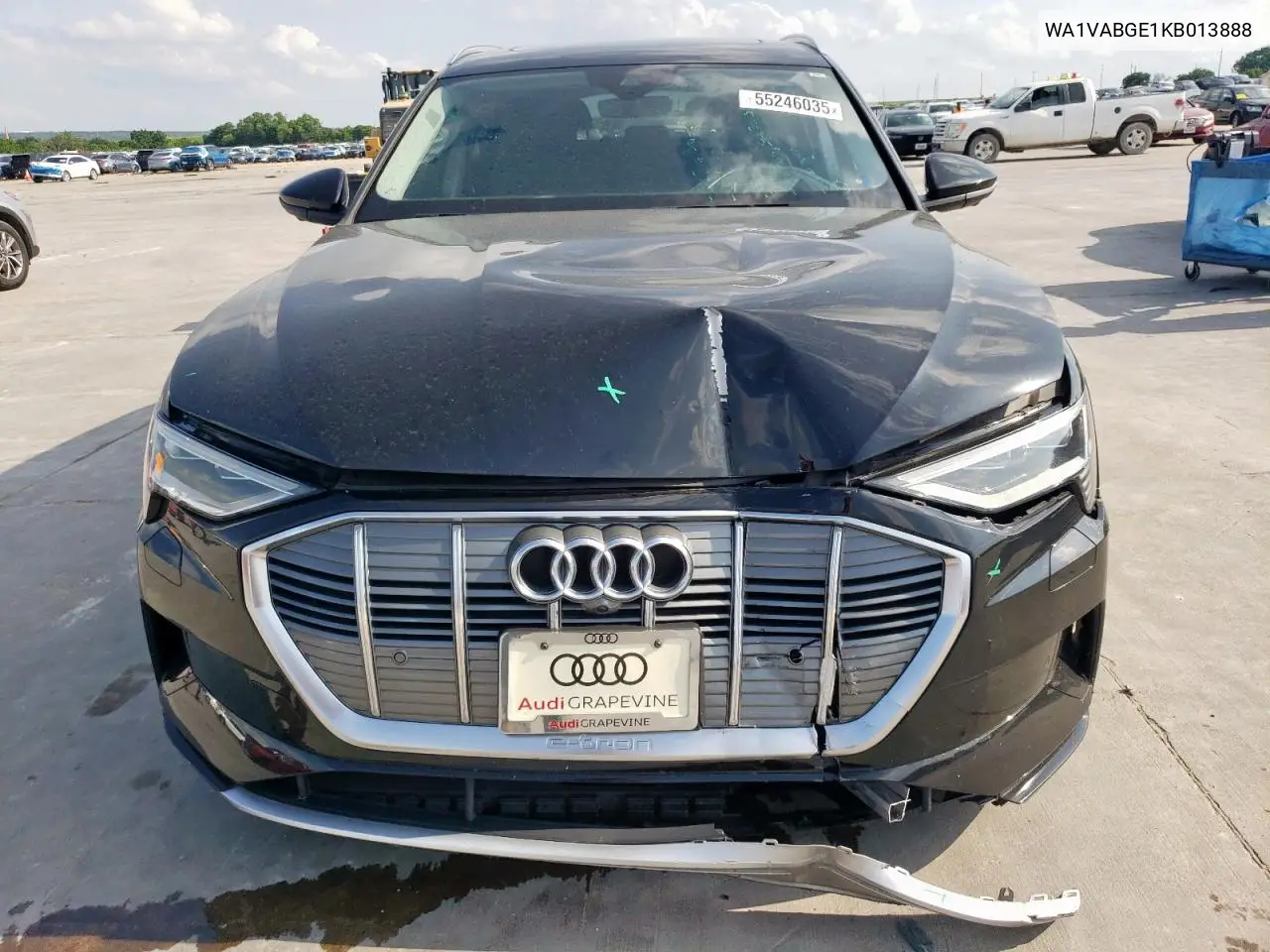 2019 Audi E-Tron Prestige VIN: WA1VABGE1KB013888 Lot: 55246035