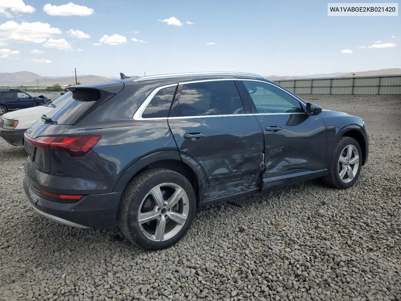2019 Audi E-Tron Prestige VIN: WA1VABGE2KB021420 Lot: 59869305