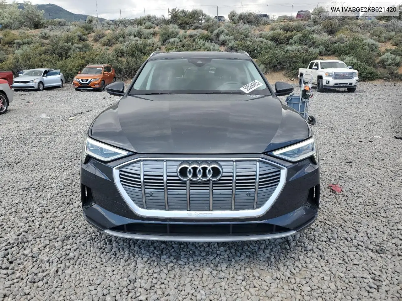 2019 Audi E-Tron Prestige VIN: WA1VABGE2KB021420 Lot: 59869305