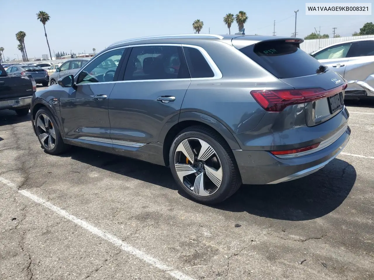 2019 Audi E-Tron Prestige VIN: WA1VAAGE9KB008321 Lot: 60162655