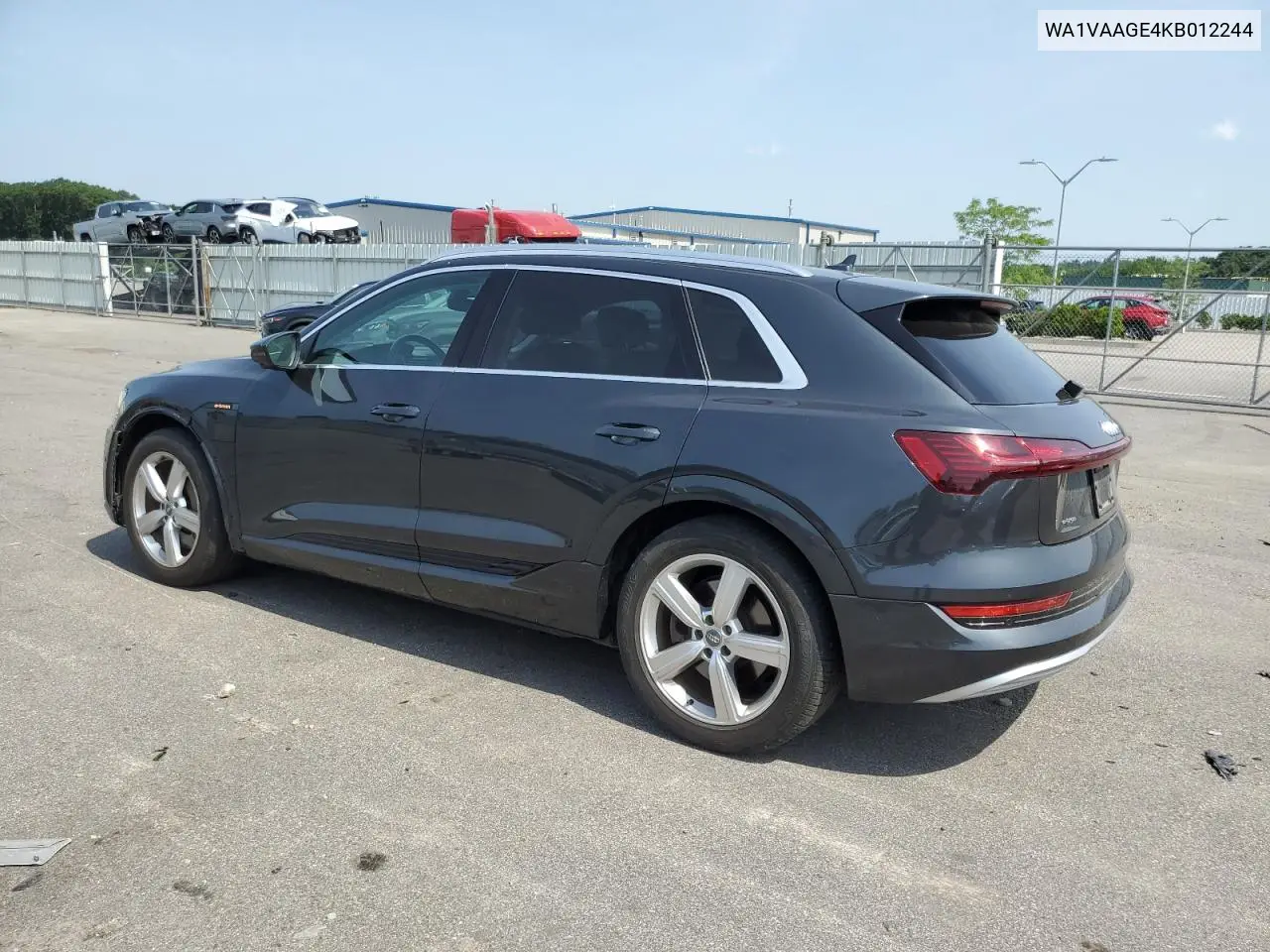 2019 Audi E-Tron Prestige VIN: WA1VAAGE4KB012244 Lot: 61049715