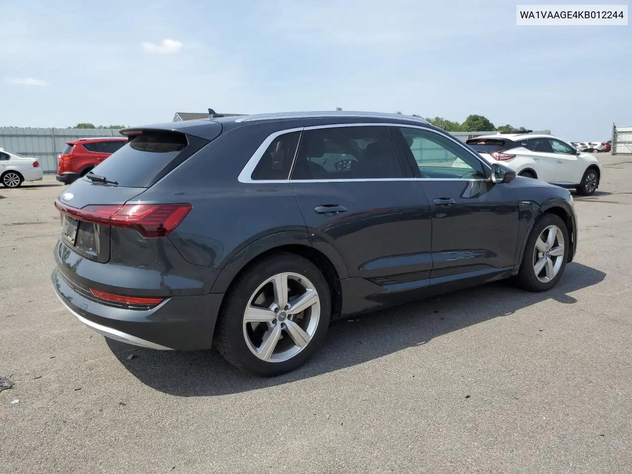 2019 Audi E-Tron Prestige VIN: WA1VAAGE4KB012244 Lot: 61049715