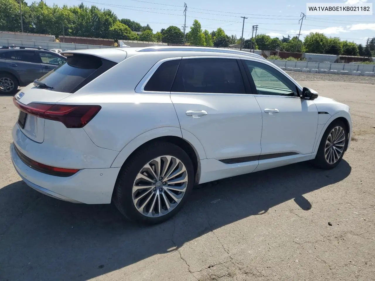 2019 Audi E-Tron Prestige VIN: WA1VABGE1KB021182 Lot: 61088505