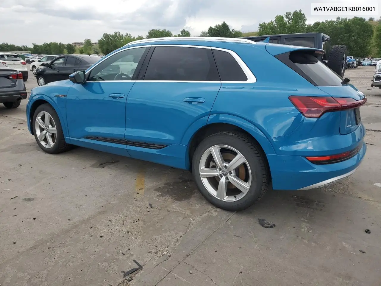 2019 Audi E-Tron Prestige VIN: WA1VABGE1KB016001 Lot: 61597095