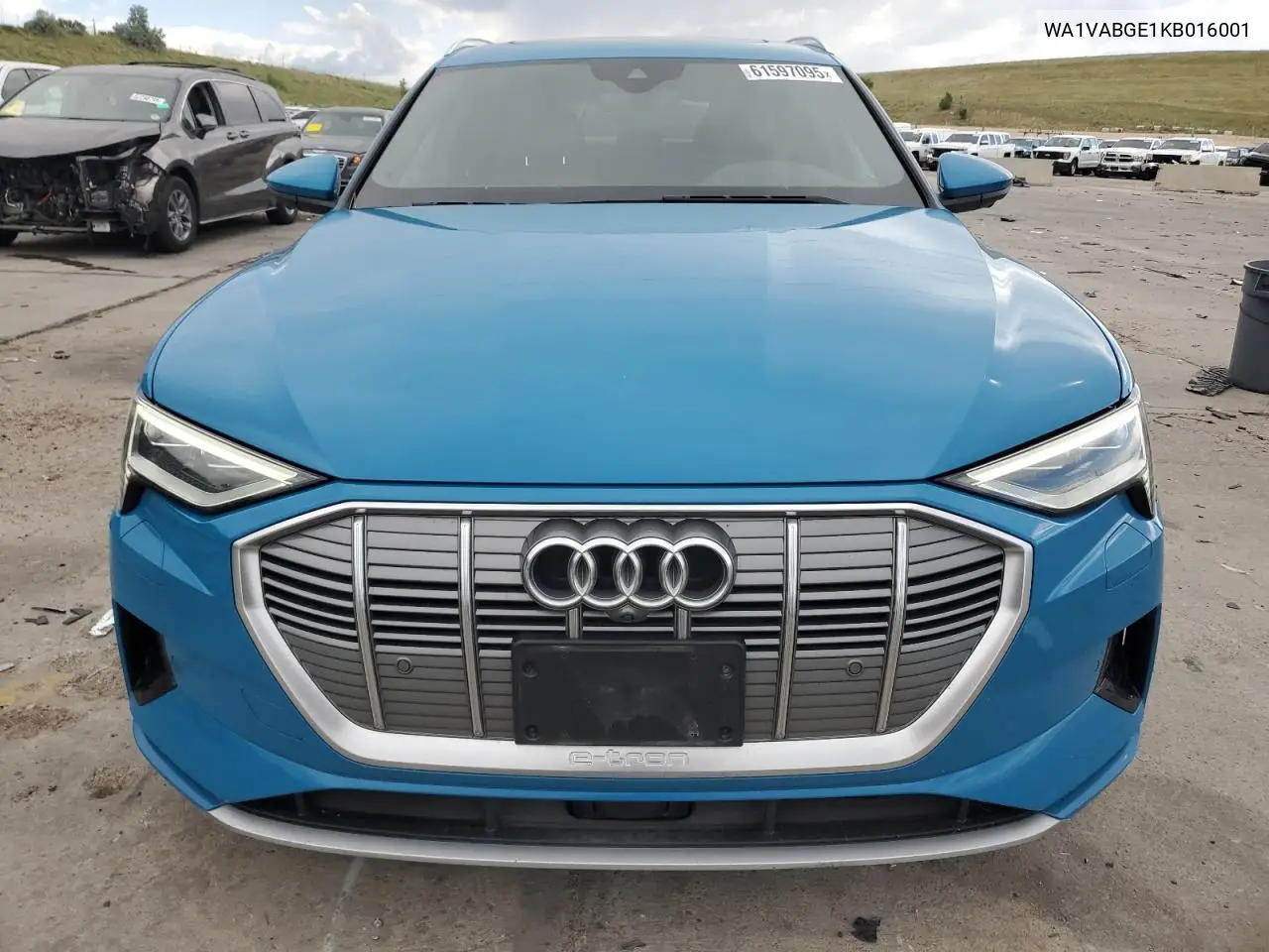 2019 Audi E-Tron Prestige VIN: WA1VABGE1KB016001 Lot: 61597095