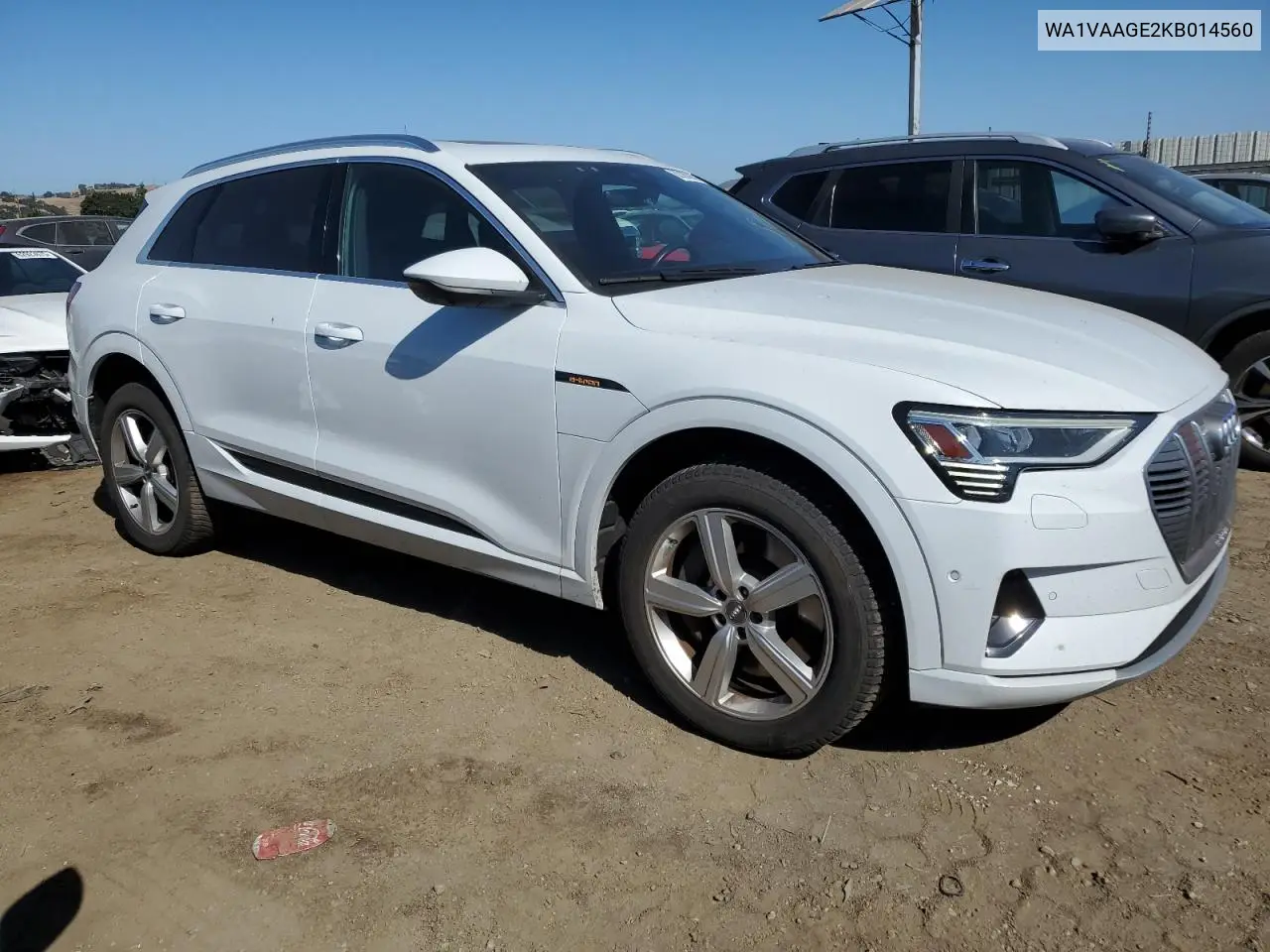 2019 Audi E-Tron Prestige VIN: WA1VAAGE2KB014560 Lot: 62085955