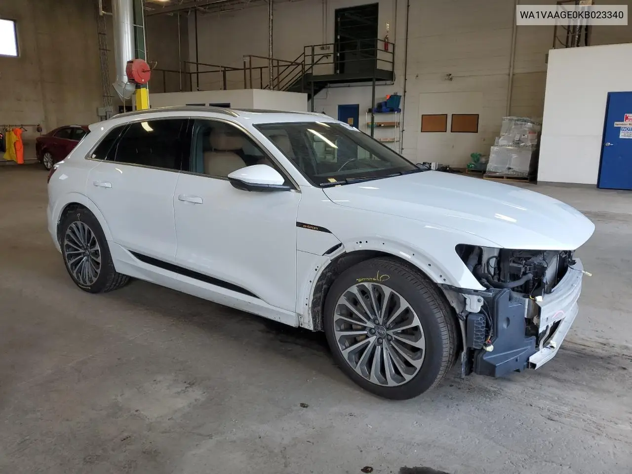 2019 Audi E-Tron Prestige VIN: WA1VAAGE0KB023340 Lot: 63026595