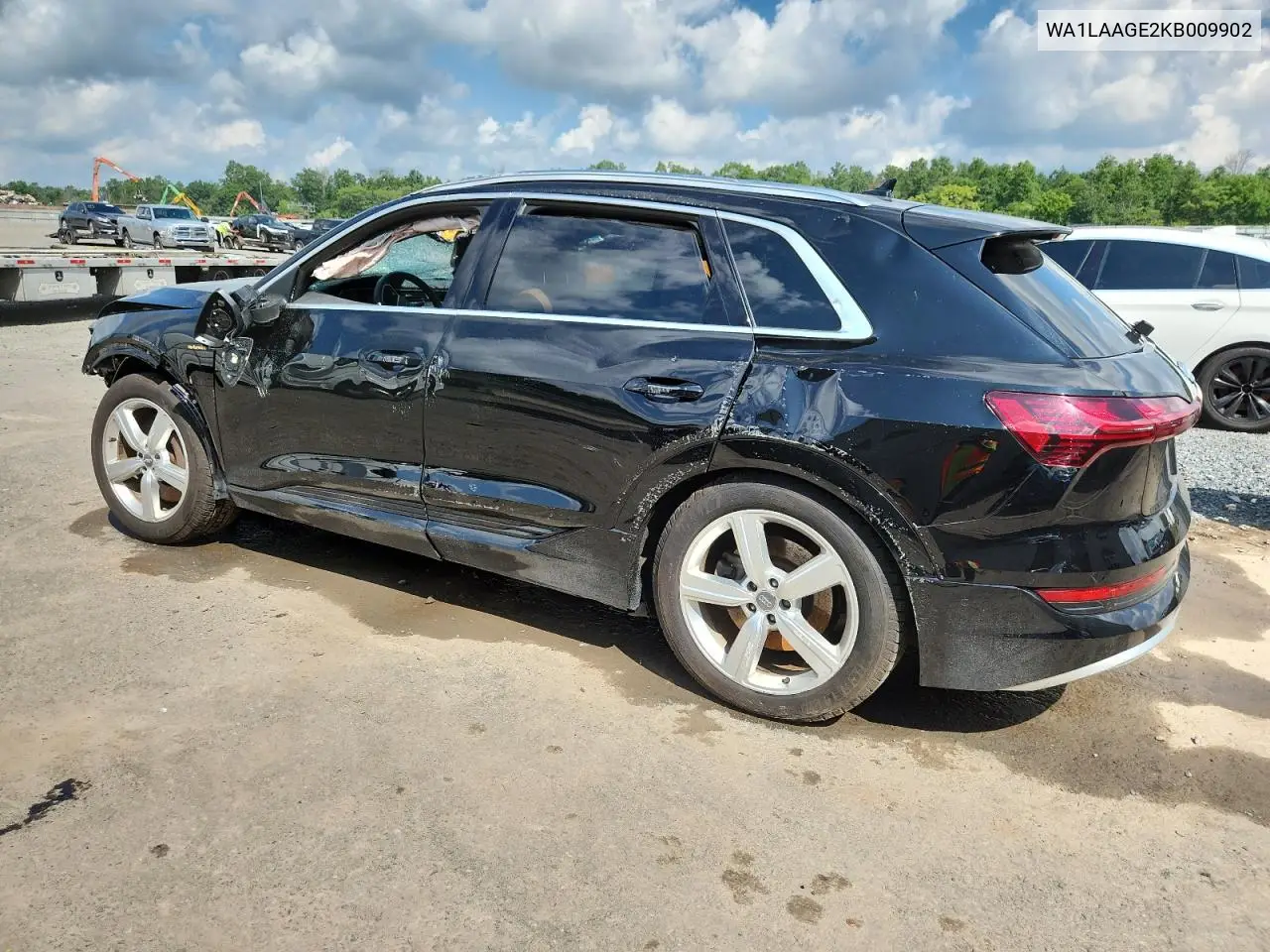 2019 Audi E-Tron Premium Plus VIN: WA1LAAGE2KB009902 Lot: 64760245