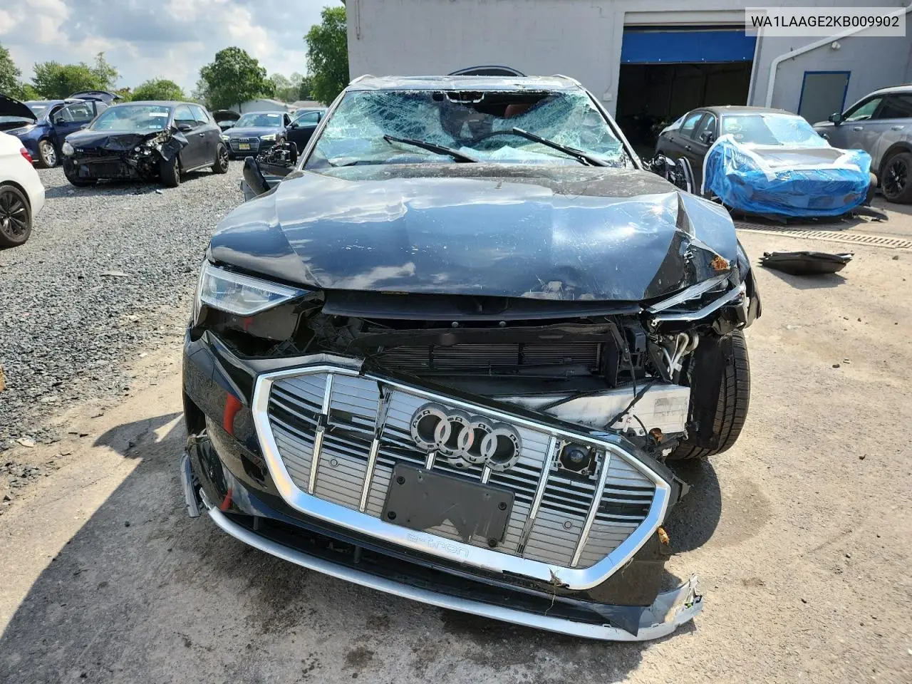 2019 Audi E-Tron Premium Plus VIN: WA1LAAGE2KB009902 Lot: 64760245