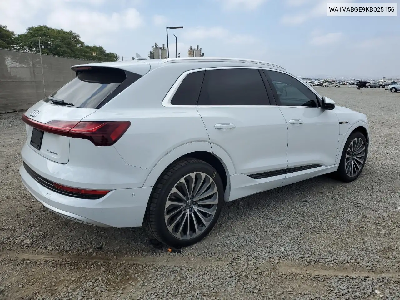 2019 Audi E-Tron Prestige VIN: WA1VABGE9KB025156 Lot: 65075855
