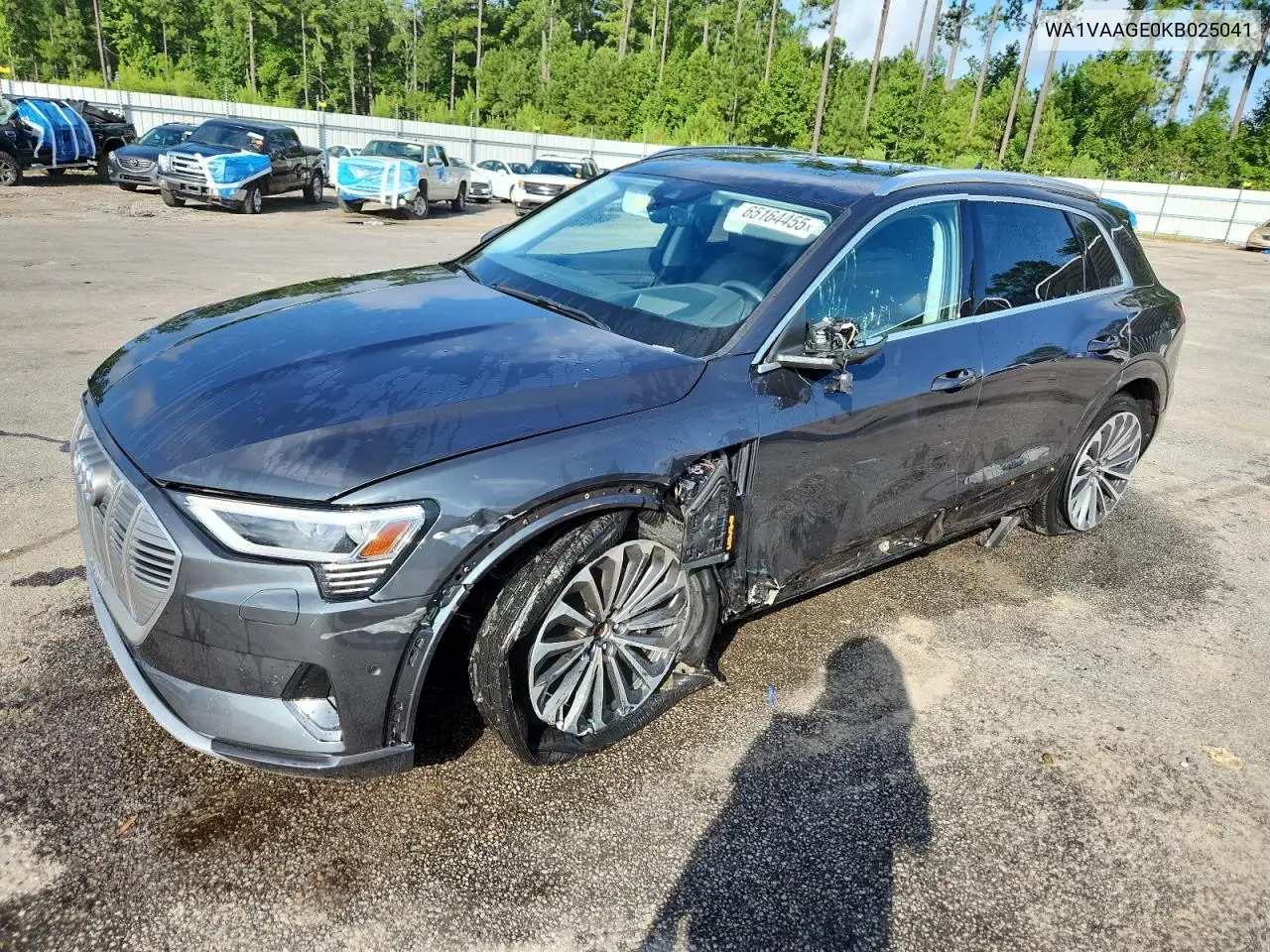 2019 Audi E-Tron Prestige VIN: WA1VAAGE0KB025041 Lot: 65164455