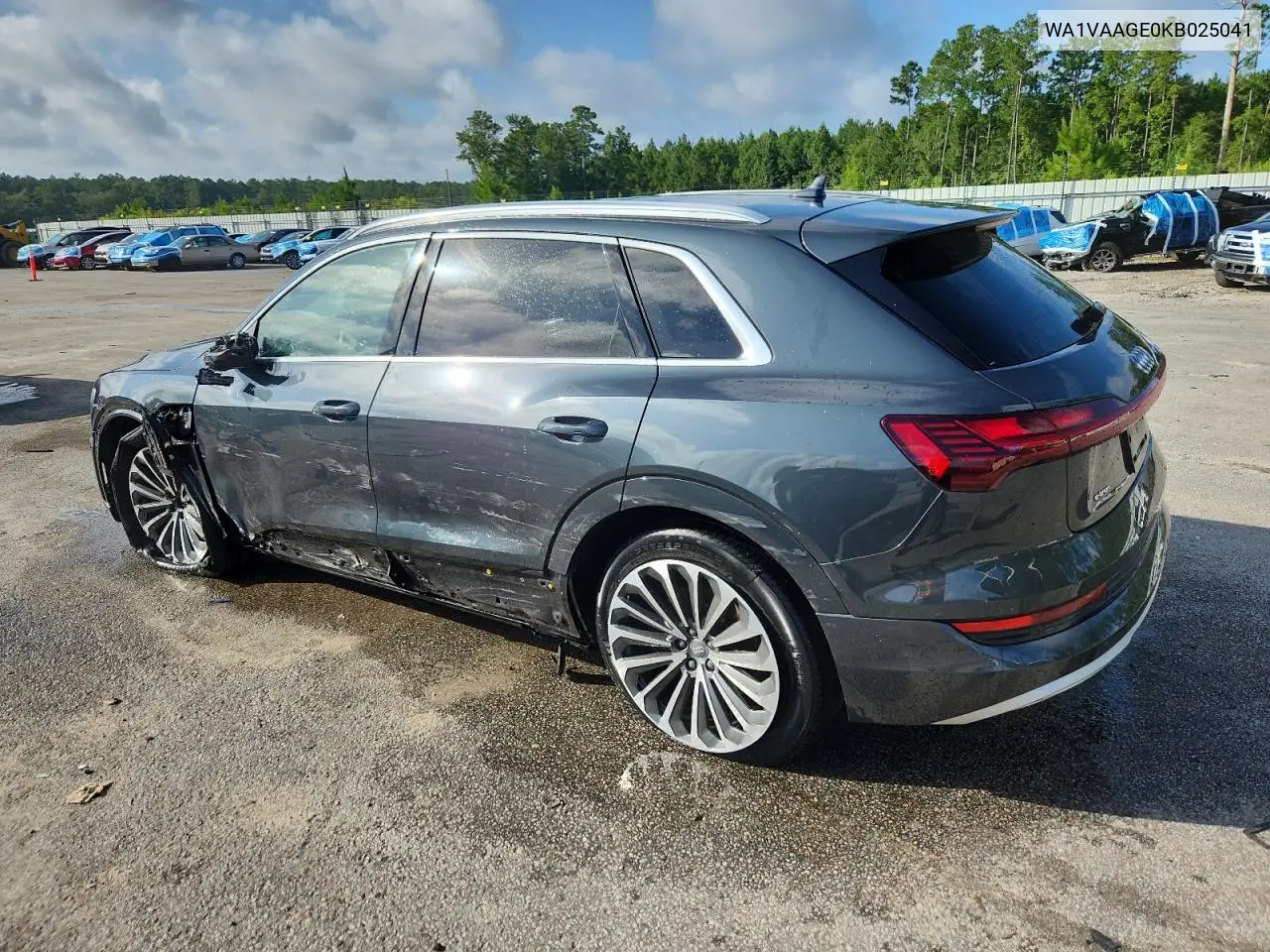 2019 Audi E-Tron Prestige VIN: WA1VAAGE0KB025041 Lot: 65164455