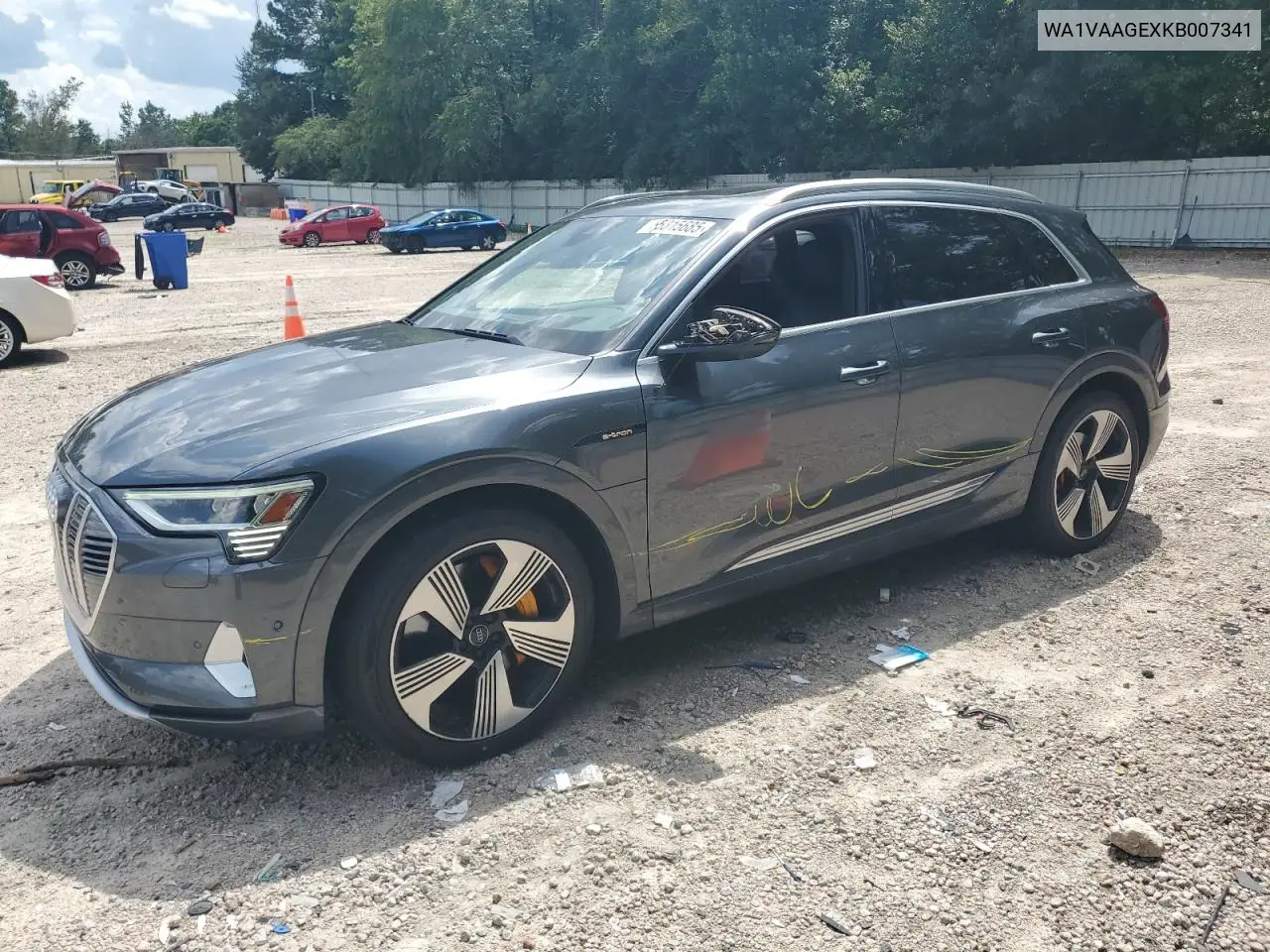 2019 Audi E-Tron Prestige VIN: WA1VAAGEXKB007341 Lot: 65315685