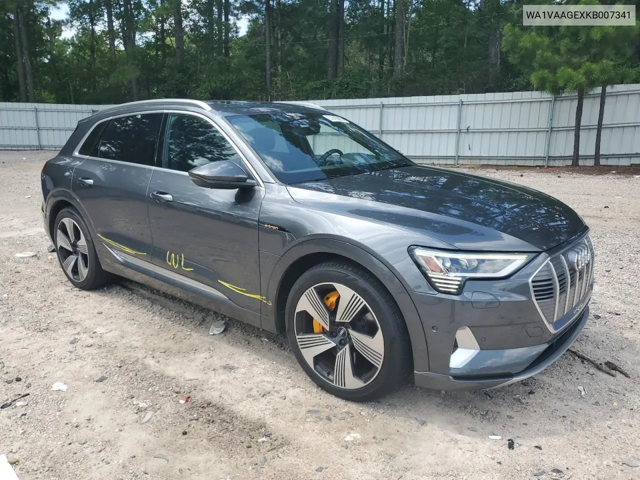 2019 Audi E-Tron Prestige VIN: WA1VAAGEXKB007341 Lot: 65315685
